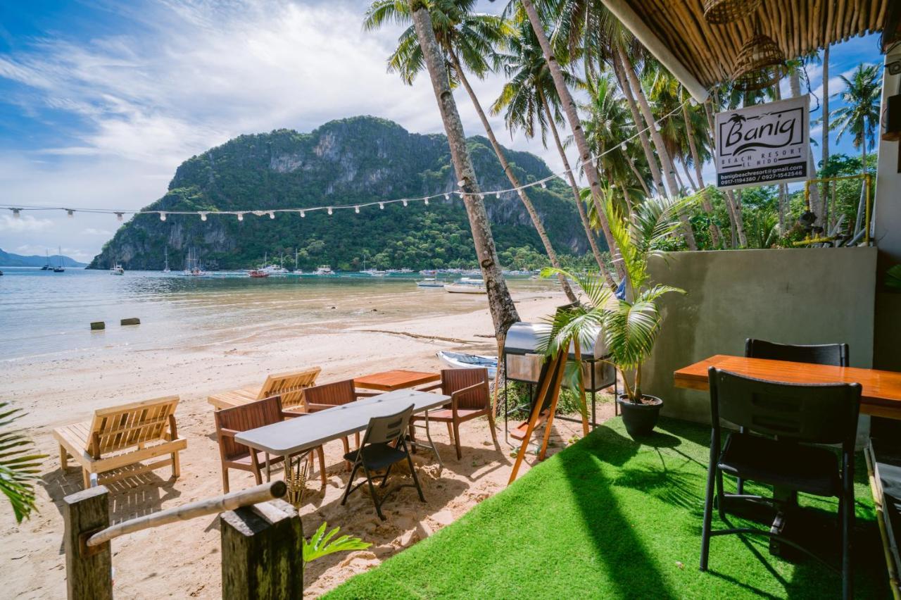 Banig Beach Resort El Nido Esterno foto